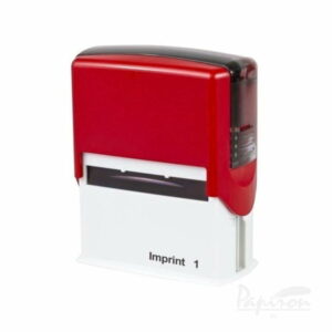 Tampon Texte Imprint1 Rouge, Cassette Encrage Rouge, 38*14mm