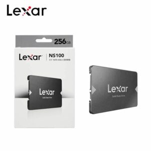 Disque dur LEXAR S100 SSD interne SATA III 128 Go 2,5 pouces, disque SSD, jusqu'à 520 Mo/s en lecture (LNS100-128RBNA)