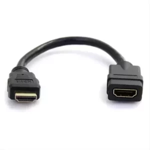 Cable HDMI M/F 15CM Forme L