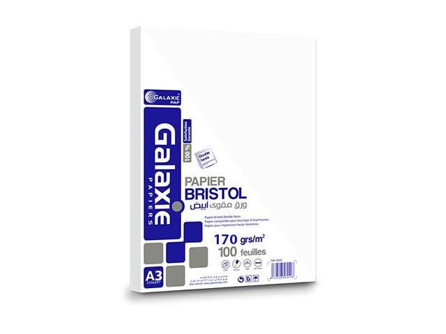 Papier cartonné A3 - Blanc - 250 g - 100 pcs - Papier cartonné A3