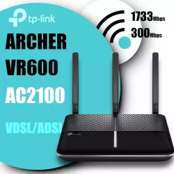 Modem Router TP-LINK VDSL/ADSL AC2100+ GIGABIT Double Bande Archer VR600